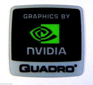 Original NVIDIA Quadro Sticker 18 x 18mm [285]  