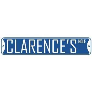   CLARENCE HOLE  STREET SIGN