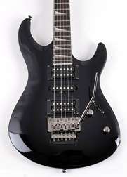 Douglas WRL 590 Black Electric Guitar Floyd Rose  