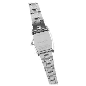 Womens Kenneth Cole SIlver Braclet God Tone Dial Watch  