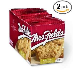 Mrs. Fields Cookies, White Chunk Macadamia, 12 Count Cookies (Pack of 