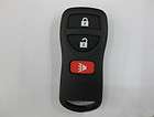 Remote Key Blank Shell Case Pad Cover For Nissan Infiniti 3 Buttons 
