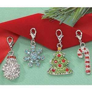  Holiday Jewel Collar Charms   Tree