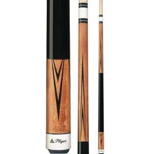  Players Natural Stained birds eye Cue (weight21oz 