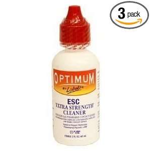 Lobob Optimum extra strength ESC cleaner, Contact lenses solution   2 