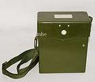   NEW VINTAGE CHINESE ARMY PLA FIELD TELEPHONE WITH CARRY CASE  31895
