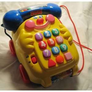    Fisher Price Animated, Musical Pull Telephone Toys & Games