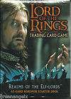 LORD OF THE RINGS CCG   REALMS OF THE ELF LORDS STARTER DECK (BOROMIR)