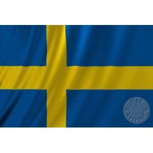  Sweden 3 x 5 Nylon Flag Patio, Lawn & Garden