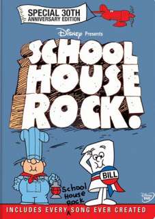 SCHOOLHOUSE ROCK New 2 DVD 30th Anniversary Edition 786936157826 