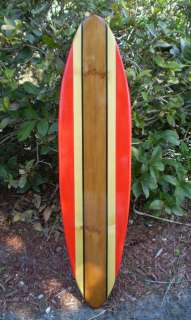 tropical classic style surf art board measurement 46 long