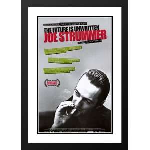  Joe Strummer The Future 20x26 Framed and Double Matted 