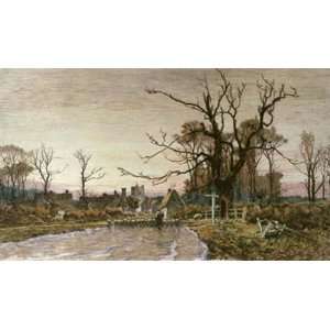  Village of Elstow Etching Ball, Wilfred Topographical 