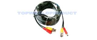 30M(100FT)CCTV VIDEO/POWER Cable with BNC ENDs Security  