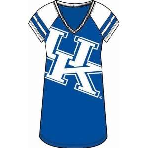 Kentucky Wildcats UK Womens Jersey Style Nightshirt 
