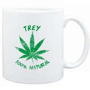  Mug White  Trey 100% Natural  Male Names Sports 