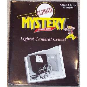 Ultimate Mystery, A Party Game Lights Camera Crime 