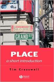 Place A Short Introduction, (1405106719), Tim Cresswell, Textbooks 