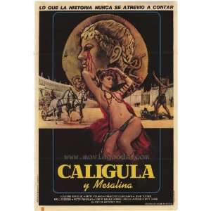  Caligula & Messalina Poster Movie Argentine 27x40