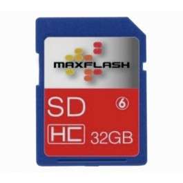 MaxFlash 32GB SDHC Card   Great for GoPro HD HERO  