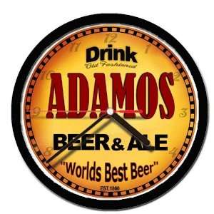  ADAMOS beer and ale wall clock 