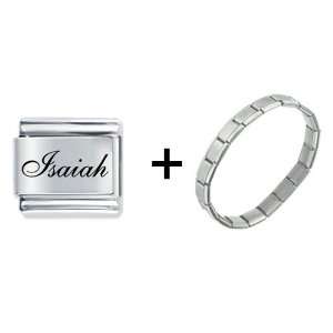  Edwardian Script Font Name Isaiah Italian Charm Pugster Jewelry