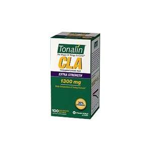  Extra Strength CLA Tonalin 1300 mg 1300 mg 100 Softgels 