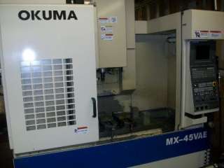 Okuma MX 45AE CNC Vertical Machining Center  