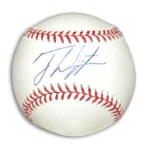  Ty Wigginton Signed Baseball 