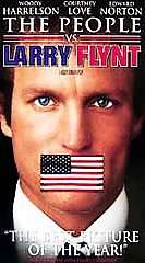 The People Vs. Larry Flynt VHS, 1997, Closed captioned 043396824539 