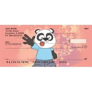  Silly Panda Cub Personal Checks