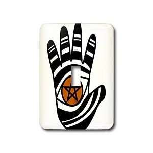   Pagan Witchcraft Tribal Wicca Symbol   Light Switch Covers   single
