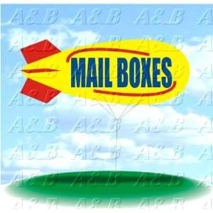 Inflatables Wholesale   MAIL BOXES   Advertising Helium Blimp Balloon 