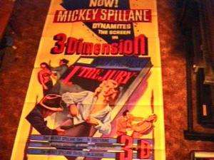 THE JURY 3D MICKEY SPILLANE 3sh MOVIE POSTER 53   