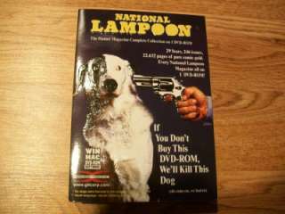 you are bidding on the game national lampoon item condition whats 