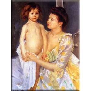   His Mother 23x30 Streched Canvas Art by Cassatt, Mary,