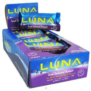 Clif Bar   Luna Nutrition Bar For Women Iced Oatmeal Raisin   1.69 oz.