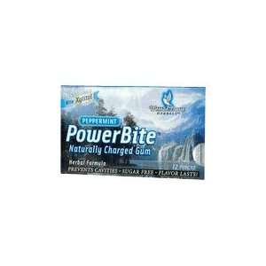  Powerbite Gum, Peppermint, 12 ct (pack of 12 ) Health 