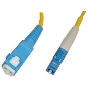  SC/UPC to LC/UPC simplex single mode 9/125 fiber patch 