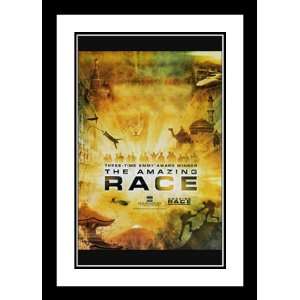  The Amazing Race 32x45 Framed and Double Matted TV Poster 