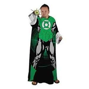  Green Lantern Comfy Cozy Adult Size Blanket With Sleeves 