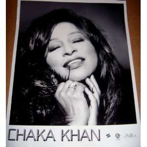  Singer Chaka Kahn Publicity Photograph (Music Memorabilia 