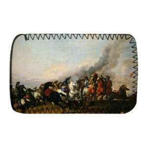  Collision of the Cavalry (oil on canvas) by   Protective 