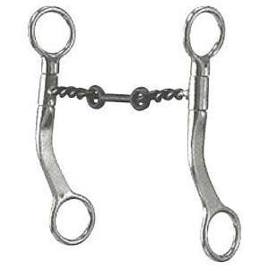  Abetta Twisted Wire Tom Thumb Snaffle   Stainless Steel 