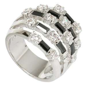  Black & White Ring Jewelry