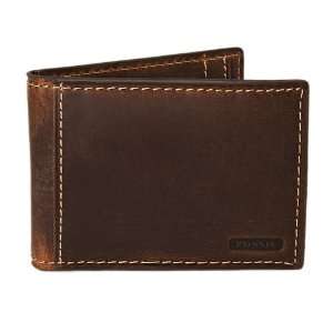  Fossil Mens Rudy Leather Bifold Flip Wallet Everything 
