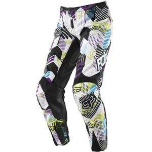    Fox Racing Youth Girls 180 Pants   Youth 22/White Automotive