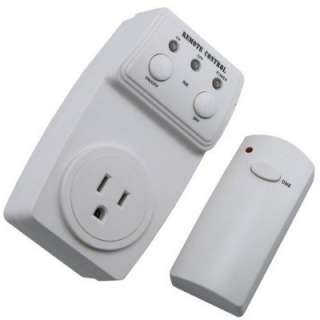 Wireless Remote Control AC Power Outlet Plug Switch  