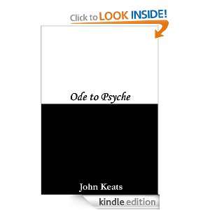 Ode to Psyche John Keats  Kindle Store