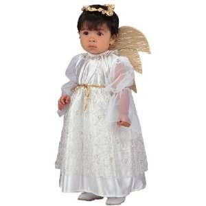   White Angel Outfit Toddler Dress with Angel Wings and Halo Charades